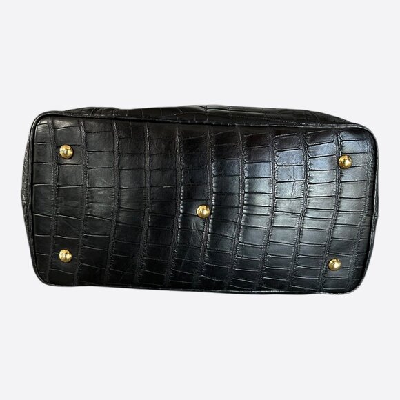 Louis Vuitton Black Crocodile Neverfull MM - Picture 5 of 7